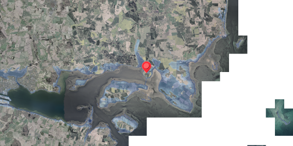 Stomflod og havvand på Alrøvej 168, 8300 Odder