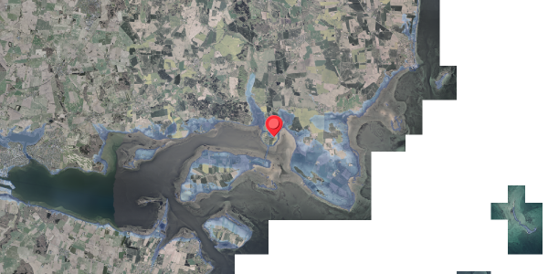 Stomflod og havvand på Alrøvej 209, . , 8300 Odder