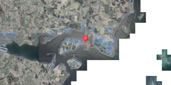 Stomflod og havvand på Alrøvej 301, . , 8300 Odder