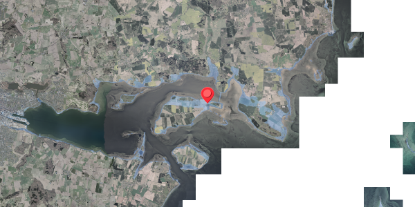 Stomflod og havvand på Alrøvej 304, . , 8300 Odder