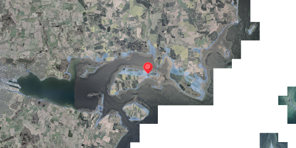 Stomflod og havvand på Alrøvej 308, . , 8300 Odder