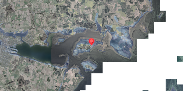 Stomflod og havvand på Alrøvej 324, . , 8300 Odder