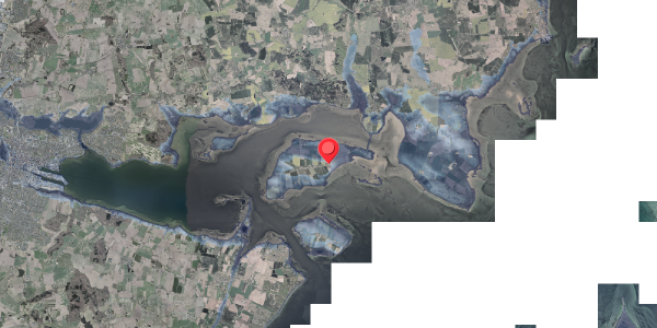 Stomflod og havvand på Alrøvej 336, . , 8300 Odder