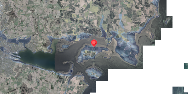 Stomflod og havvand på Alrøvej 344C, . , 8300 Odder