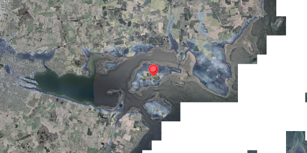 Stomflod og havvand på Alrøvej 354, . , 8300 Odder