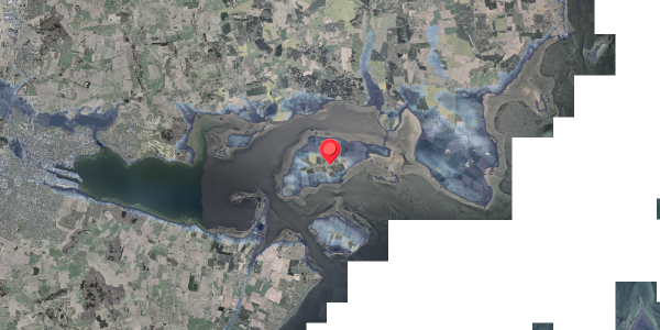 Stomflod og havvand på Alrøvej 356, . , 8300 Odder