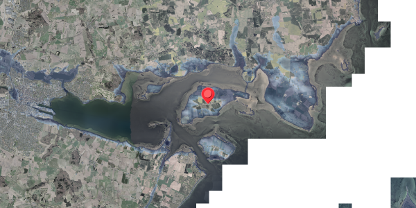 Stomflod og havvand på Alrøvej 370, 8300 Odder