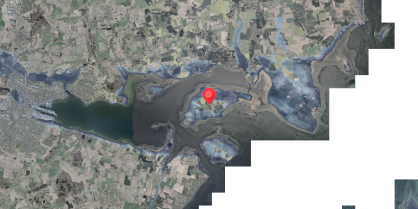 Stomflod og havvand på Alrøvej 374B, . , 8300 Odder