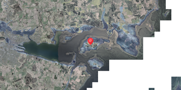 Stomflod og havvand på Alrøvej 381, . , 8300 Odder