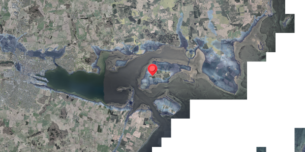 Stomflod og havvand på Alrøvej 392, . , 8300 Odder