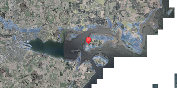 Stomflod og havvand på Alrøvej 396, . , 8300 Odder