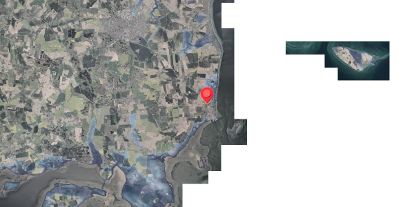 Stomflod og havvand på Askelunden 25, 8300 Odder