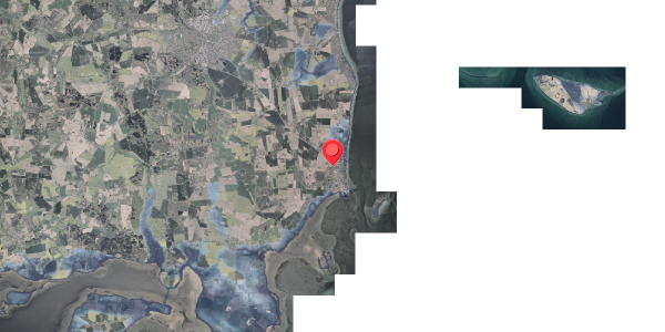 Stomflod og havvand på Askelunden 27, 8300 Odder