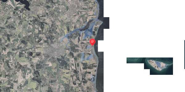Stomflod og havvand på Birthebovej 7, . , 8300 Odder