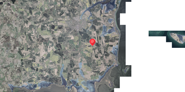 Stomflod og havvand på Blichersvej 25, 8300 Odder