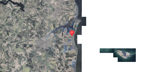 Stomflod og havvand på Delfinvej 10, 8300 Odder
