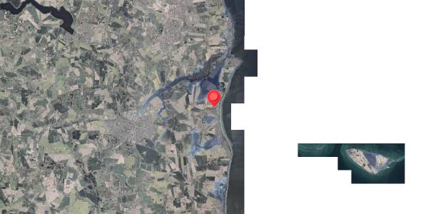 Stomflod og havvand på Delfinvej 15, 8300 Odder
