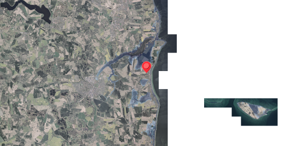 Stomflod og havvand på Delfinvej 22, 8300 Odder