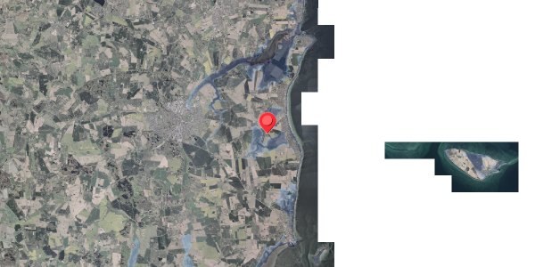 Stomflod og havvand på Dyngbyvej 24, . , 8300 Odder