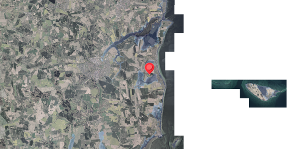 Stomflod og havvand på Dyngbyvej 25, . , 8300 Odder