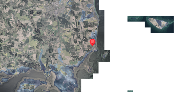 Stomflod og havvand på Egehovedet 41, 8300 Odder