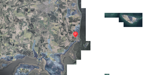 Stomflod og havvand på Egehovedet 42, 8300 Odder