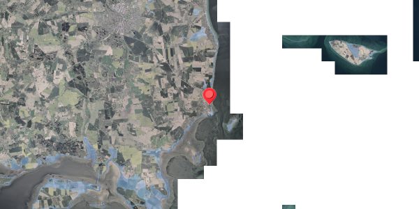 Stomflod og havvand på Egevej 1B, 8300 Odder