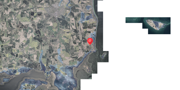 Stomflod og havvand på Espelunden 15, 8300 Odder
