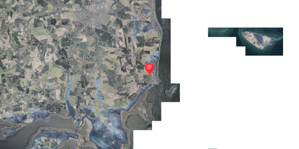 Stomflod og havvand på Espelunden 30, 8300 Odder