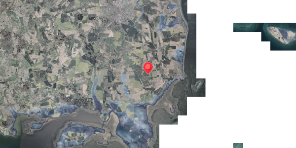 Stomflod og havvand på Fuglsangsvej 7, 8300 Odder