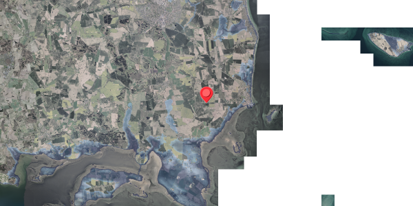 Stomflod og havvand på Fuglsangsvej 12, 8300 Odder