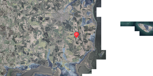 Stomflod og havvand på Gosmervej 81, 8300 Odder