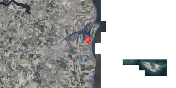 Stomflod og havvand på Grindevej 21, 8300 Odder
