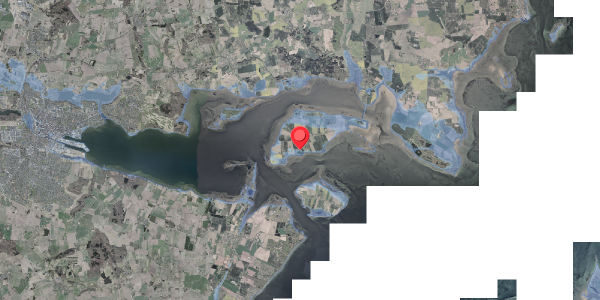 Stomflod og havvand på Grønvej 10, 8300 Odder