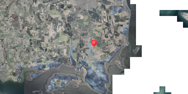 Stomflod og havvand på Gyllingvej 37, 8300 Odder