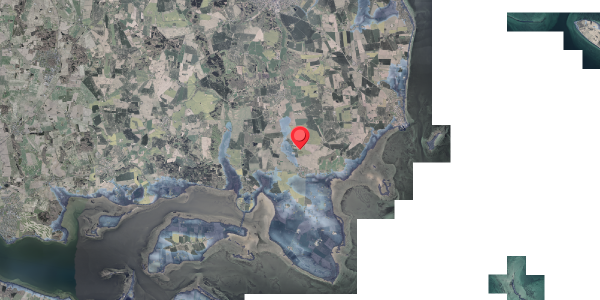 Stomflod og havvand på Gyllingvej 61, 8300 Odder