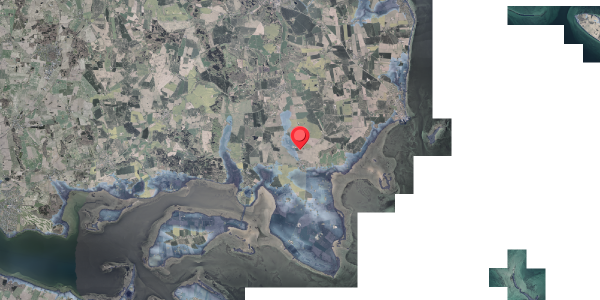 Stomflod og havvand på Gyllingvej 71, 8300 Odder