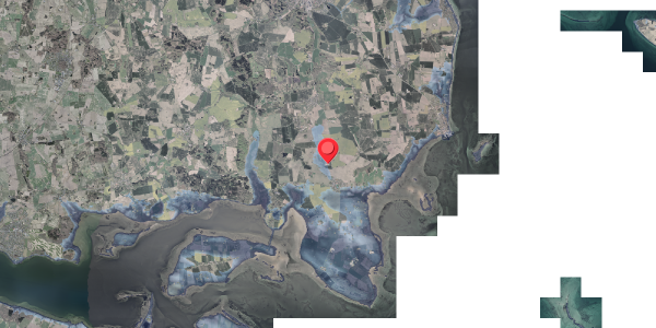 Stomflod og havvand på Gyllingvej 76, 8300 Odder