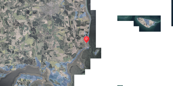 Stomflod og havvand på Hasselvej 7, 8300 Odder