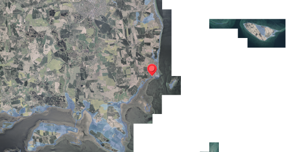 Stomflod og havvand på Havleddet 19, 8300 Odder