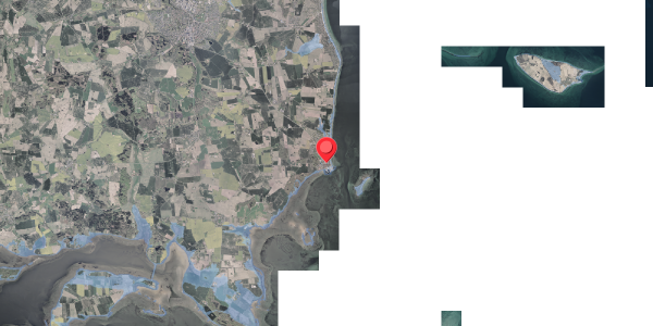 Stomflod og havvand på Havnegade 40, 8300 Odder
