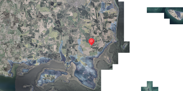 Stomflod og havvand på Hedemarksvej 43, 8300 Odder