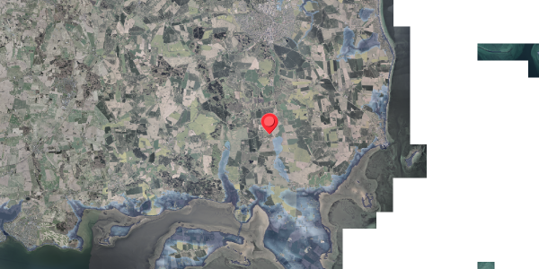Stomflod og havvand på Horsensvej 201, . , 8300 Odder