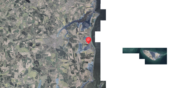 Stomflod og havvand på Hulager 9, 8300 Odder