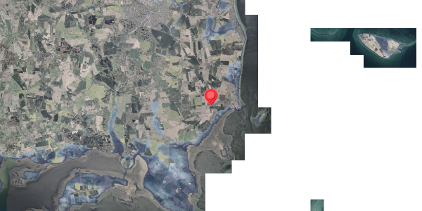 Stomflod og havvand på Højbyvej 6, . , 8300 Odder