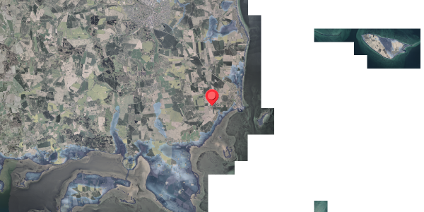 Stomflod og havvand på Højbyvej 14, . , 8300 Odder