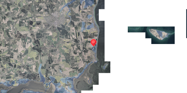 Stomflod og havvand på Hølkenhavevej 21, 8300 Odder