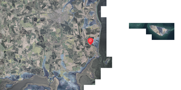 Stomflod og havvand på Hølkenvej 37, . , 8300 Odder