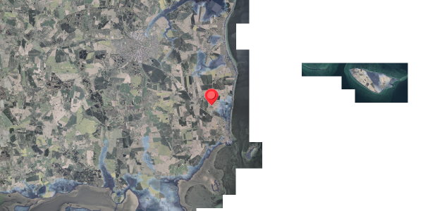Stomflod og havvand på Hølkenvej 51, . , 8300 Odder