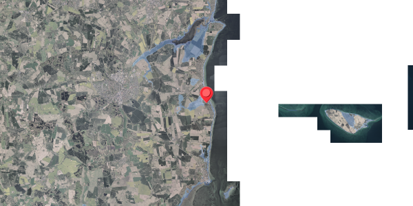 Stomflod og havvand på Jensens Plads 3, . , 8300 Odder